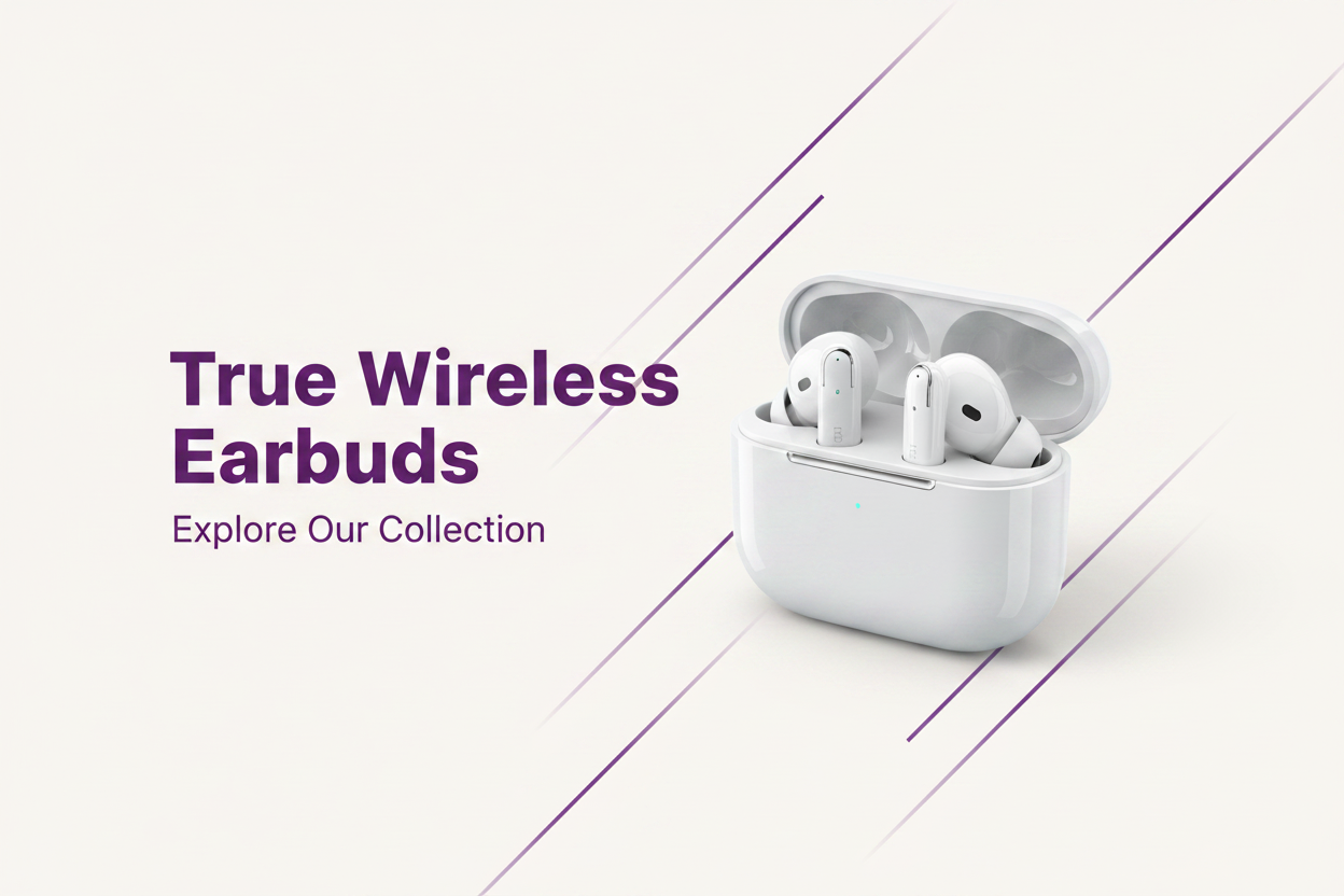 Earbuds Banner