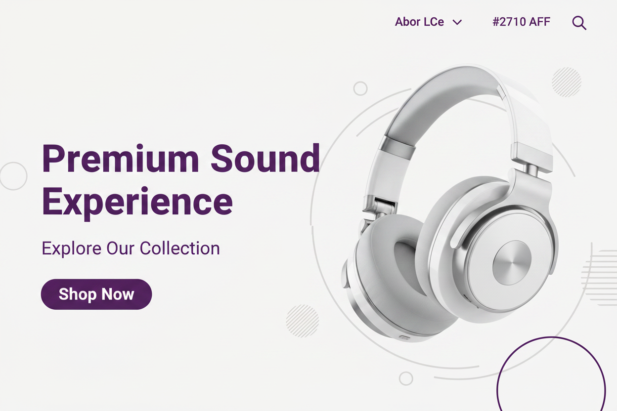 Headphones Banner