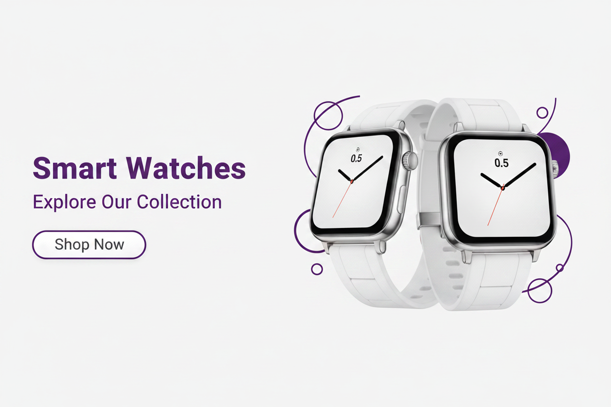 Smart Watches Banner